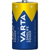 Batterie mit blauer und gelber Verpackung, bezeichnet als Varta Longlife Power.
