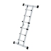 MUNK Teleskopleiter 4 x 3 Stufen Produktbild pa_produktabbildung_3 S