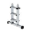 MUNK Teleskopleiter 4 x 3 Stufen Produktbild pa_produktabbildung_2 S