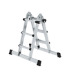 MUNK Teleskopleiter 4 x 3 Stufen Produktbild pa_produktabbildung_1 S