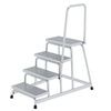 MUNK Podestleiter R13 inkl. Handlauf 4 Stufen Produktbild pa_produktabbildung_1 S