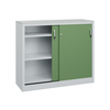 C+P Schiebetürenschrank Acurado 1.200 x 1.000 x 400 mm (B x H x T) resedagrün Produktbild pa_produktabbildung_2 S
