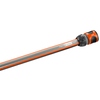 Wasserstop von GARDENA, Zubehör für Wasserschläuche, mit orangefarbenem Anschluss.