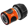 Wasserstop für Schlauchanschlüsse mit griffigem Design und Auto-Wasserstop-Funktion.