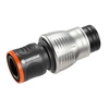 Premium Wasserstop für Wasserschlauch von GARDENA in robuster Metall-Kunststoff-Ausführung.