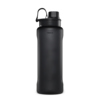 Schwarze Satch Trinkflasche XL mit 1000 ml Fassungsvermögen in aufrechter Position.