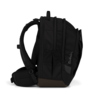Schulrucksack in schwarzer Farbe mit sportlichem Design und maximalem Volumen von 35 Litern.