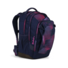 Satch Schulrucksack Match Plus in Seismic Pink, Seitenansicht mit sportlichem Design.