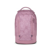 Satch Schulrucksack pack Magnolia Dream in Rosa mit Blumenmuster und mehreren Fächern.