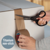 Leitz Universalschere Titan Anti-Haft asymmetrisch, gerade, Langauge Länge 180 mm Produktbild pa_ohnedeko_3 S