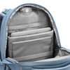 Bild des Innenraums eines COOCAZOO Schulrucksacks mit Laptop- und Tabletfächern.
