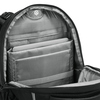 Innenansicht des COOCAZOO Schulrucksacks BYTE mit Laptop- und Tabletfach.
