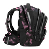 Schulrucksack COOCAZOO PORTER in Pink Illusion, seitliche Ansicht mit ergonomischen Tragehilfen.
