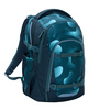 Schulrucksack MATE von COOCAZOO in Aqua Flow mit ergonomischem Design und mehreren Fächern.