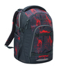 Schulrucksack MATE von COOCAZOO in Broken Black mit ergonomischem Design und mehreren Fächern.