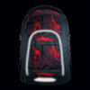 Schulrucksack COOCAZOO MATE in Broken Black mit reflektierenden Elementen und ergonomischem Design.