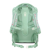 Schulrucksack MATE in mintgrün mit gepolstertem Rücken und verstellbaren Trägern.