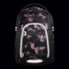 Schulrucksack COOCAZOO MATE in Pink Illusion mit reflektierenden Elementen und Sicherheitsgurten.