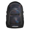 Schulrucksack MATE Rainbow Illusion von COOCAZOO in frontalansicht mit buntem Design.