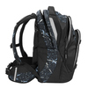 Schulrucksack COOCAZOO MATE in seitlicher Ansicht mit reflektierendem Splash-Muster.