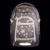 Schulrucksack COOCAZOO MATE Vanilla Bloom mit floralem Muster und reflektierenden Elementen.