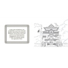 Ausmalbuch mit einer Abb. eines traditionellen japanischen Badehauses und einer Einführung.
