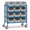 fetra Beistellwagen 4 Etagen 51,3 x 125 x 105 cm (B x H x L) Produktbild pa_produktabbildung_1 S