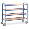 fetra Beistellwagen 4 Etagen 51,3 x 113 x 136 cm (B x H x L) Produktbild pa_produktabbildung_1 S