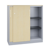 C+P Flügeltürenschrank Asisto 1.200 x 1.310 x 435 mm (B x H x T) weißaluminium Produktbild pa_produktabbildung_2 S