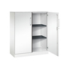 C+P Flügeltürenschrank Asisto 1.000 x 1.310 x 435 mm (B x H x T) verkehrsweiß Produktbild pa_produktabbildung_2 S