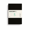 LEUCHTTURM 1917 Notizbuch Jottbook pur 3 St./Pack. DIN A5 punktkariert (dotted) schwarz Produktbild pa_produktabbildung_2 S