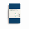 LEUCHTTURM 1917 Notizbuch Jottbook pur 3 St./Pack. DIN A6 blanko indigo Produktbild pa_produktabbildung_2 S