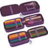 BRUNNEN Federmäppchen s'maepp Colour Code 3 Reißverschlüsse lila Produktbild pa_produktabbildung_3 S