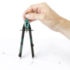 STAEDTLER® Schnellverstellzirkel NORIX® grün Produktbild pa_ohnedeko_1 S