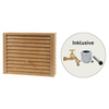Garantia Regentonne WOODY lightwood Produktbild pa_produktabbildung_1 S