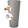 4rain Regentonne VASO 2in1 zinkgrau Produktbild pa_produktabbildung_1 S
