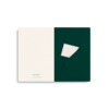 LEUCHTTURM 1917 Notizbuch Jottbook pur 3 St./Pack. DIN A5 blanko forest green Produktbild pa_anwendungsbeispiel_3 S