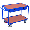 VARIOfit Werkstattwagen 117,5 x 85 x 62,5 cm (B x H x T) enzianblau/buche Produktbild pa_produktabbildung_1 S