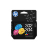HP Tintenpatrone 302/304 cyan/magenta/gelb Produktbild pa_produktabbildung_1 S