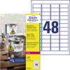 Avery Zweckform Folienetikett 45,7 x 21,2 mm (B x H) Produktbild pa_produktabbildung_2 S