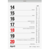 BRUNNEN Abreißkalender 2027 Produktbild pa_produktabbildung_2 S