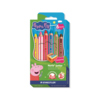 STAEDTLER® Buntstift Noris® junior 140 Peppa Pig inkl. Spitzer 6 St./Pack. sunny yellow, peppa pig red, granny pig pink, blue sky, green grass, muddy puddle brown Produktbild pa_produktabbildung_1 S