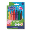 STAEDTLER® Fasermaler Noris® junior 329 Peppa Pig *6 St./Pack.* sunny yellow, peppa pig red, george blue, piggy pink, green tree, muddy puddle brown Produktbild pa_produktabbildung_1 S
