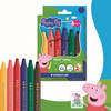 STAEDTLER® Fasermaler Noris® junior 329 Peppa Pig *6 St./Pack.* sunny yellow, peppa pig red, george blue, piggy pink, green tree, muddy puddle brown Produktbild pa_produktabbildung_2 S