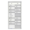 Legamaster An- und Abwesenheitstafel PROFESSIONAL 26 x 54 cm (B x H) Produktbild pa_ohnedeko_1 S