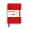 LEUCHTTURM 1917 Buchkalender Medium DIN A5 2027 Hardcover cherry Produktbild pa_produktabbildung_1 S