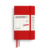 LEUCHTTURM 1917 Buchkalender Pocket DIN A6 2027 Hardcover cherry Produktbild pa_produktabbildung_1 S