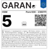 Garantielabel HSM 2360111