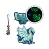 Step by Step Ranzen Accessoire Magic Mags Glow Ice Dragon Tarek Produktbild pa_produktabbildung_2 S