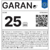 Garantielabel Rapesco R79026A3